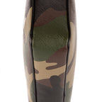 Shoulder Bag Zip Messenger Camouflage Celine Khaki Camouflage Canvas