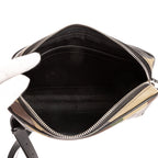 Shoulder Bag Zip Messenger Camouflage Celine Khaki Camouflage Canvas