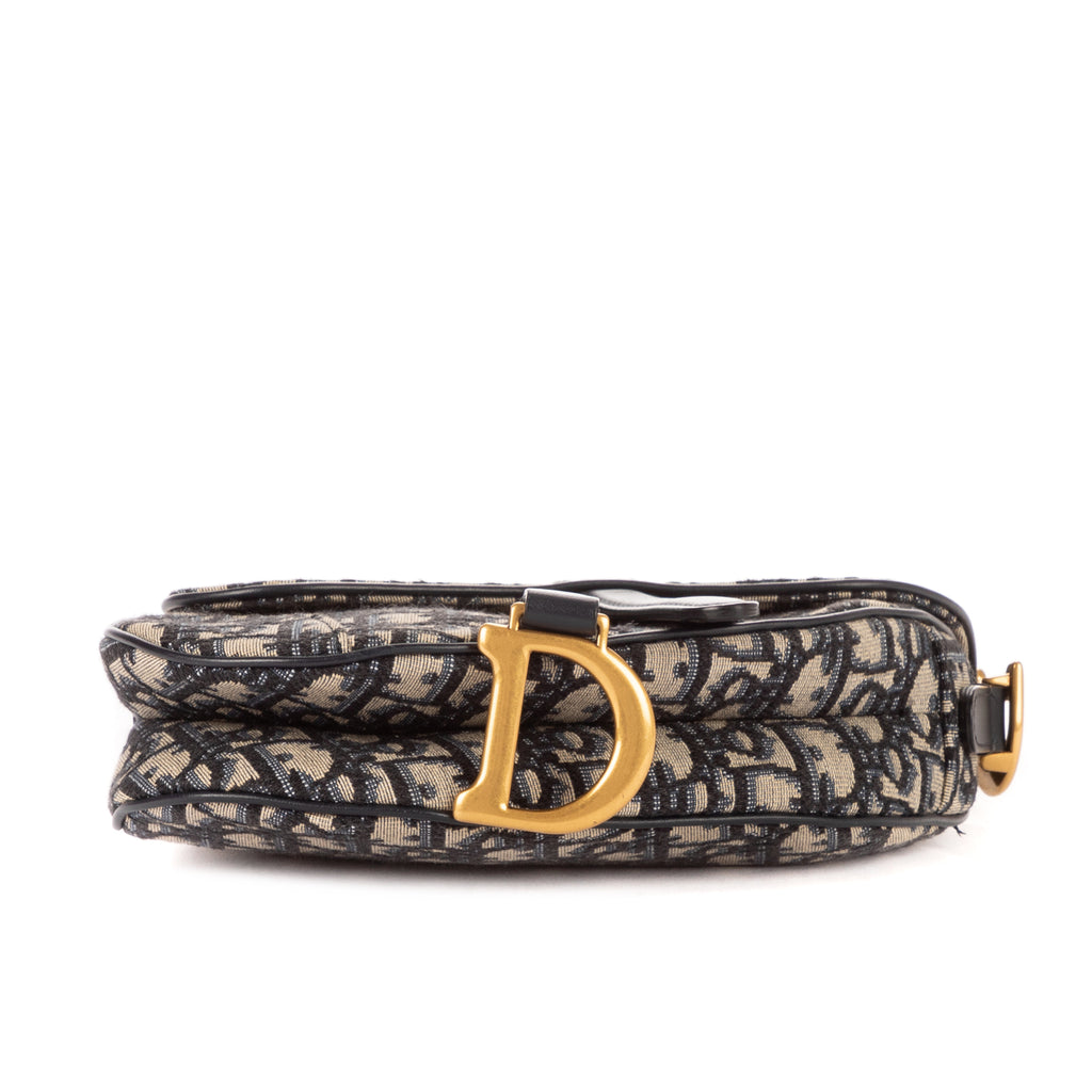 Bandolera Saddle Pochette Oblicua Beige