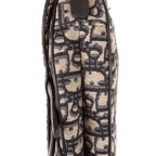 Bandolera Saddle Pochette Oblicua Beige