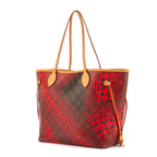 Shoulder Bag Ltd. Ed. Neverfull Kusama Yayoi MM Brown Monogram Infinite Dots