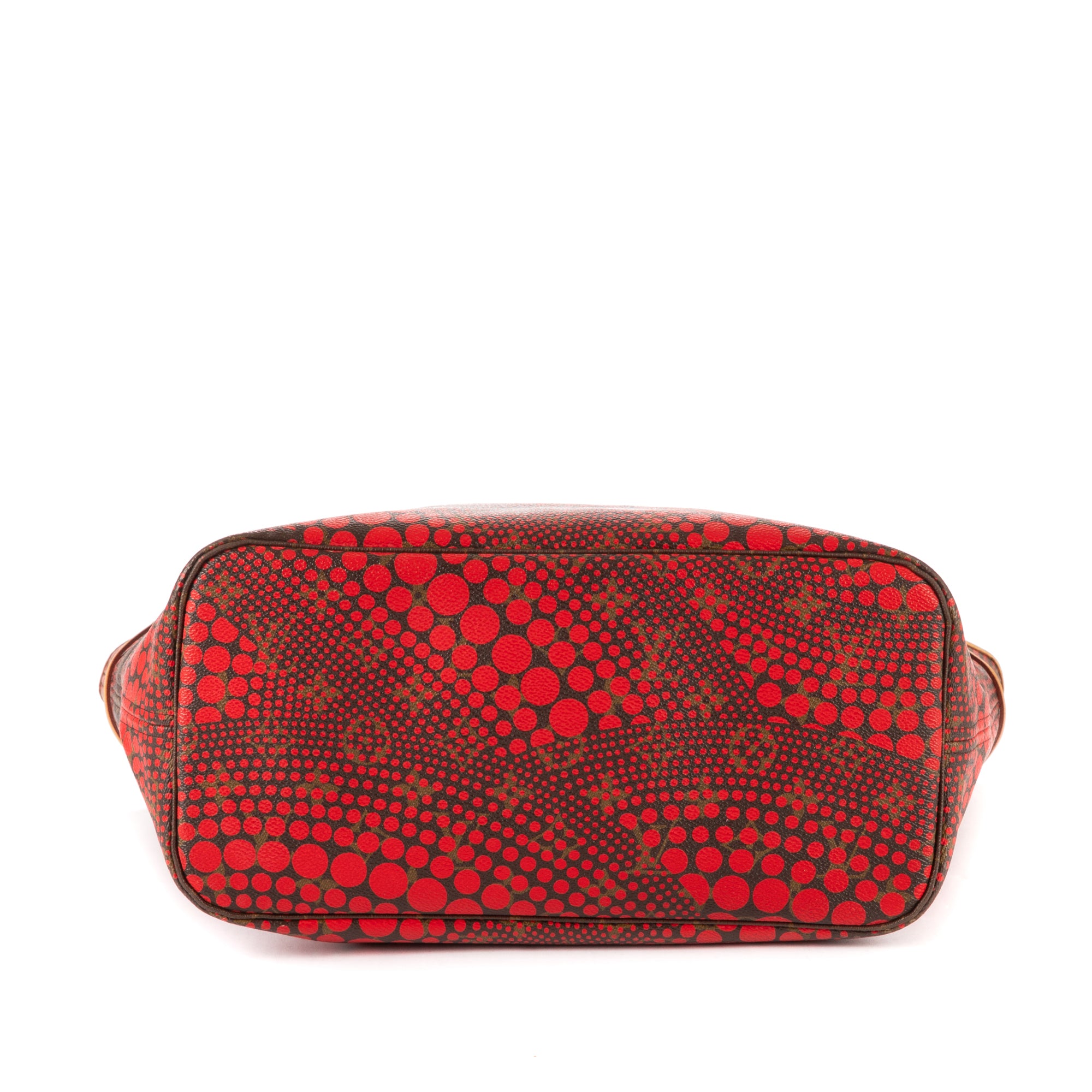 Shoulder Bag Ltd. Ed. Neverfull Kusama Yayoi MM Brown Monogram Infinite Dots