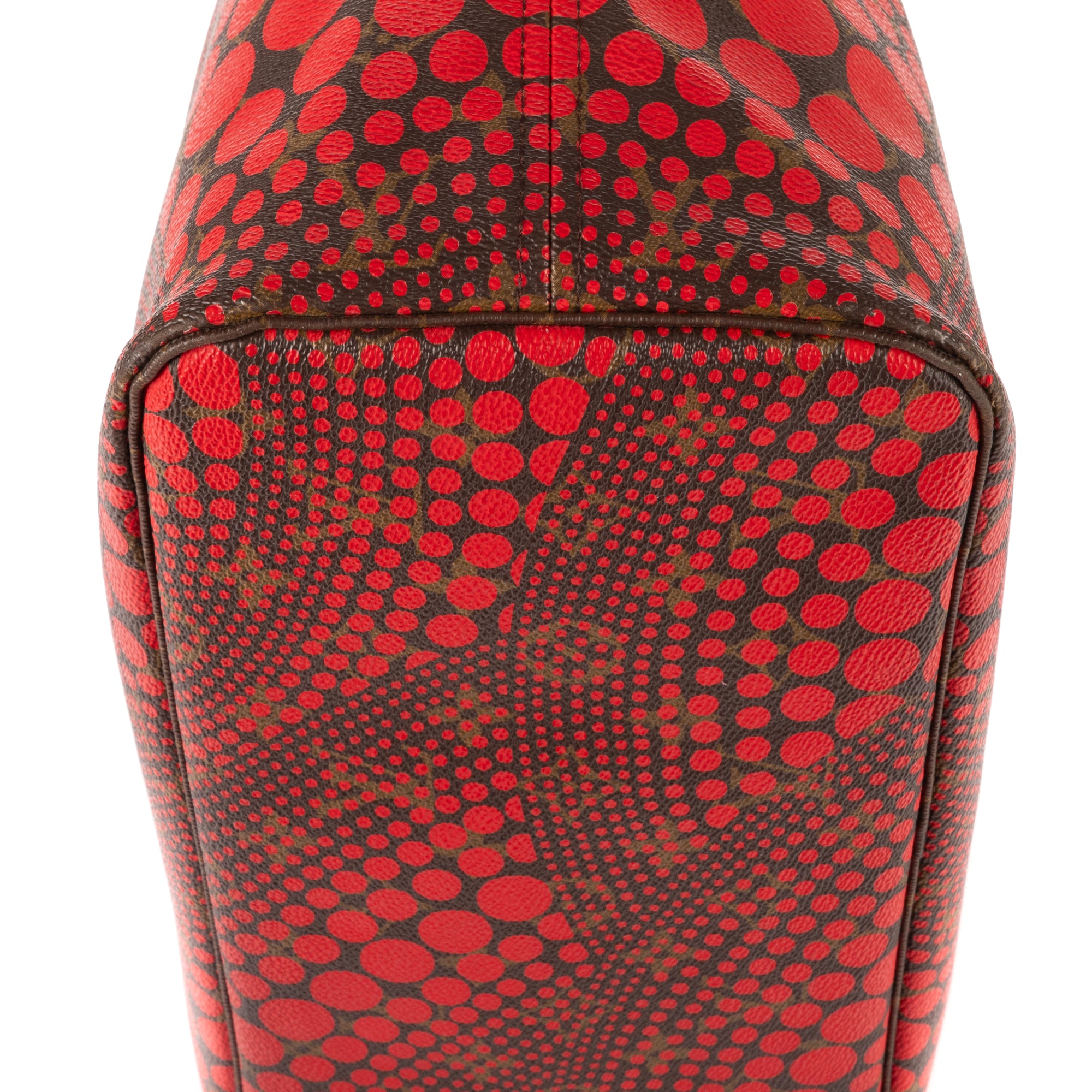 Shoulder Bag Ltd. Ed. Neverfull Kusama Yayoi MM Brown Monogram Infinite Dots
