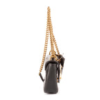 Sac Bandoulière New Wave Cuir de veau noir