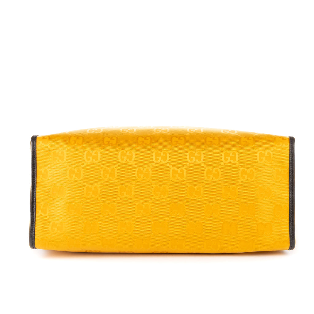 Sac à main The Grid Tote Jaune Géant suprême en nylon