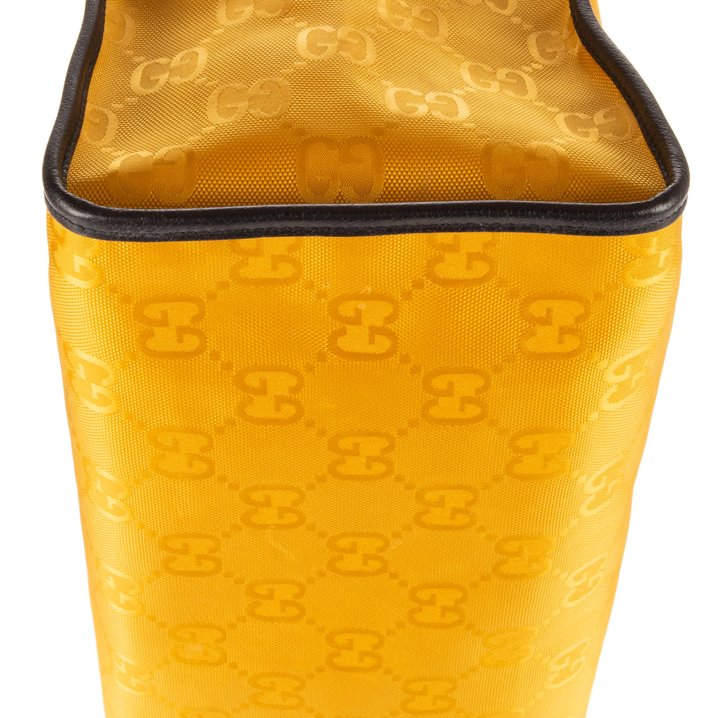 Sac à main The Grid Tote Jaune Géant suprême en nylon