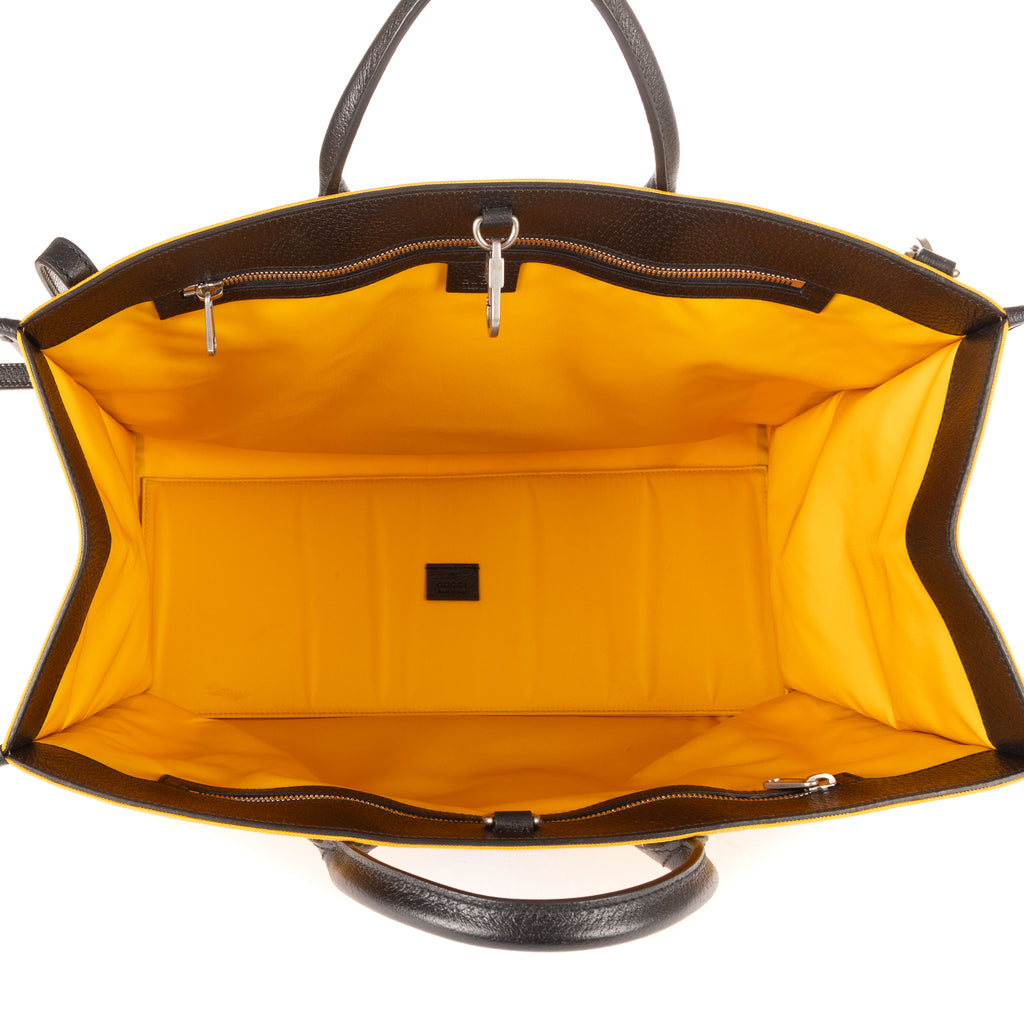 Sac à main The Grid Tote Jaune Géant suprême en nylon