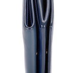 Wallet Cash Mini Wallet Navy Calfskin leather