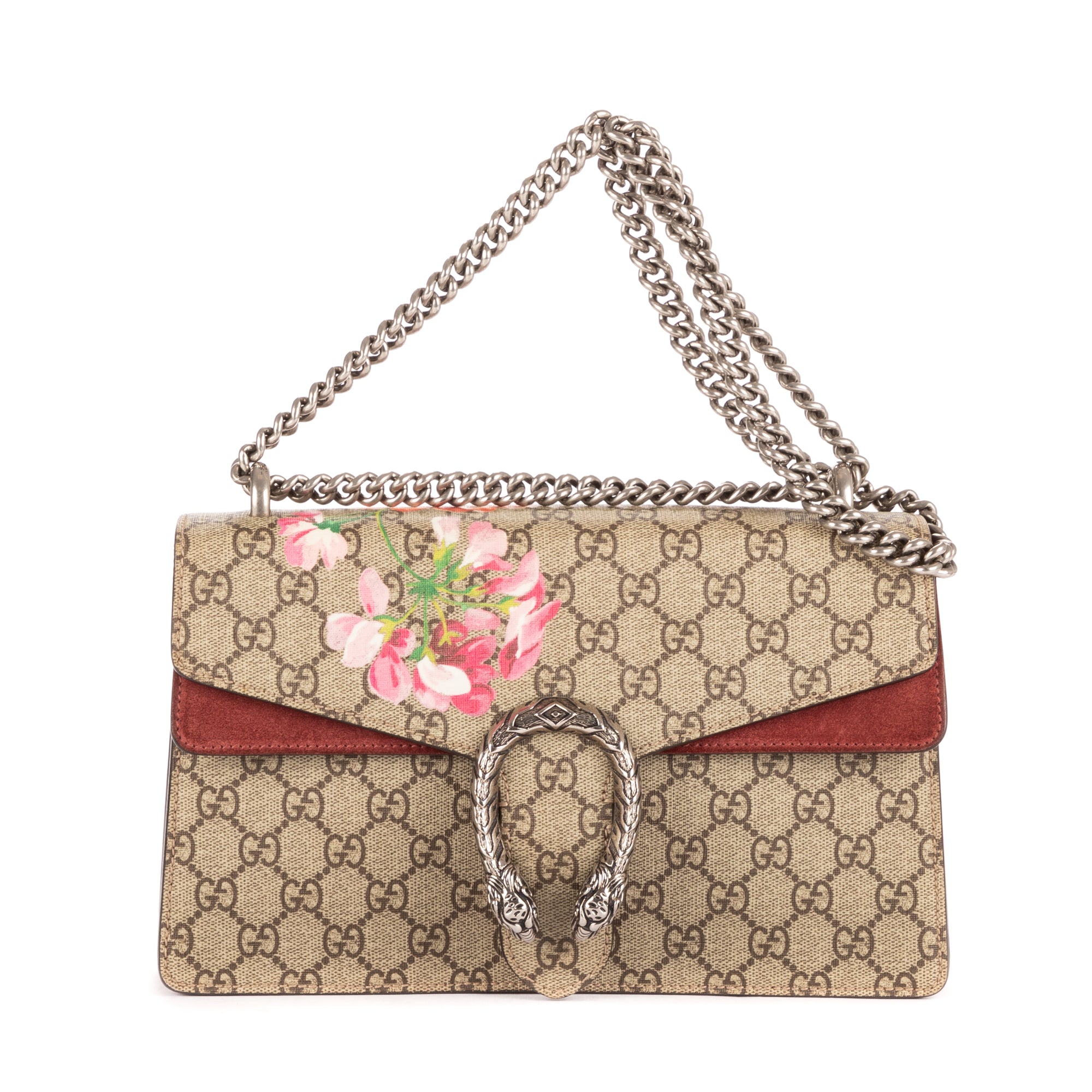 Shoulder Bag Ltd. Dionysus Blossom Beige Supreme GG Bloom Canvas