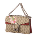 Shoulder Bag Ltd. Dionysus Blossom Beige Supreme GG Bloom Canvas