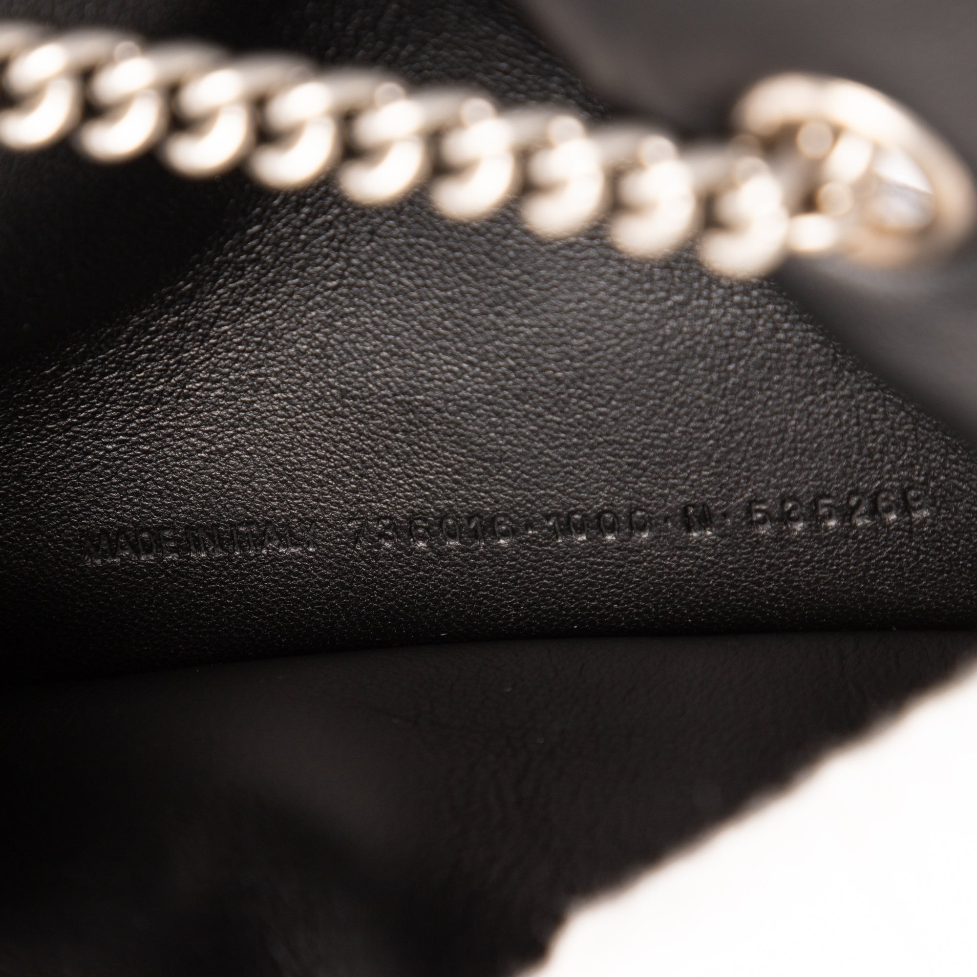 Shoulder Bag XS Crush Black Smooth Leather with Crystals