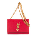 Shoulder Bag Kate Pink Grain de Poudre