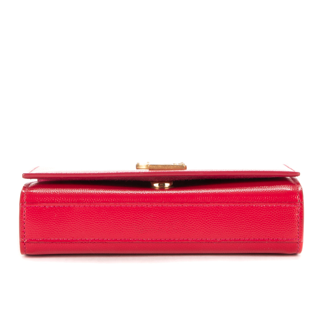 Shoulder Bag Kate Pink Grain de Poudre