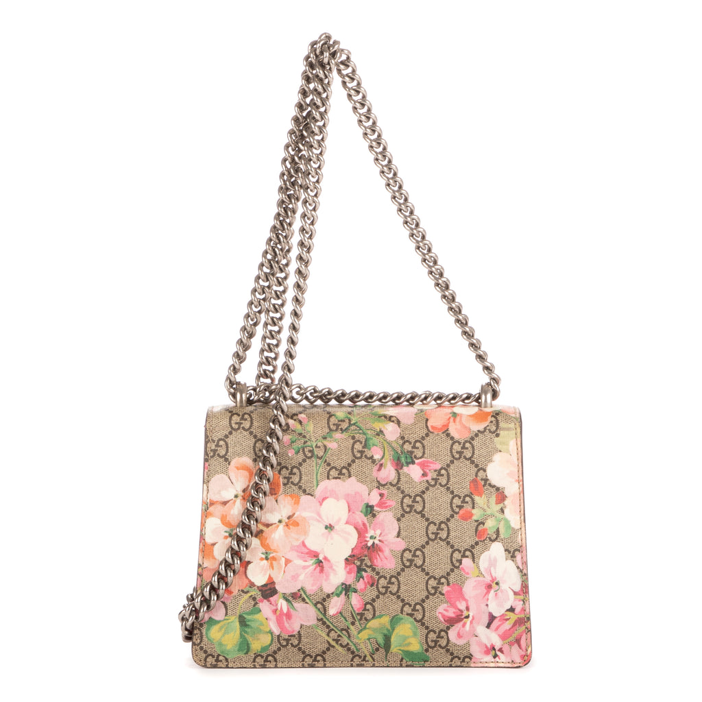 Shoulder Bag Ltd Ed. Dionysus Blossom Mini Beige Bloom GG Supreme Coated Canvas