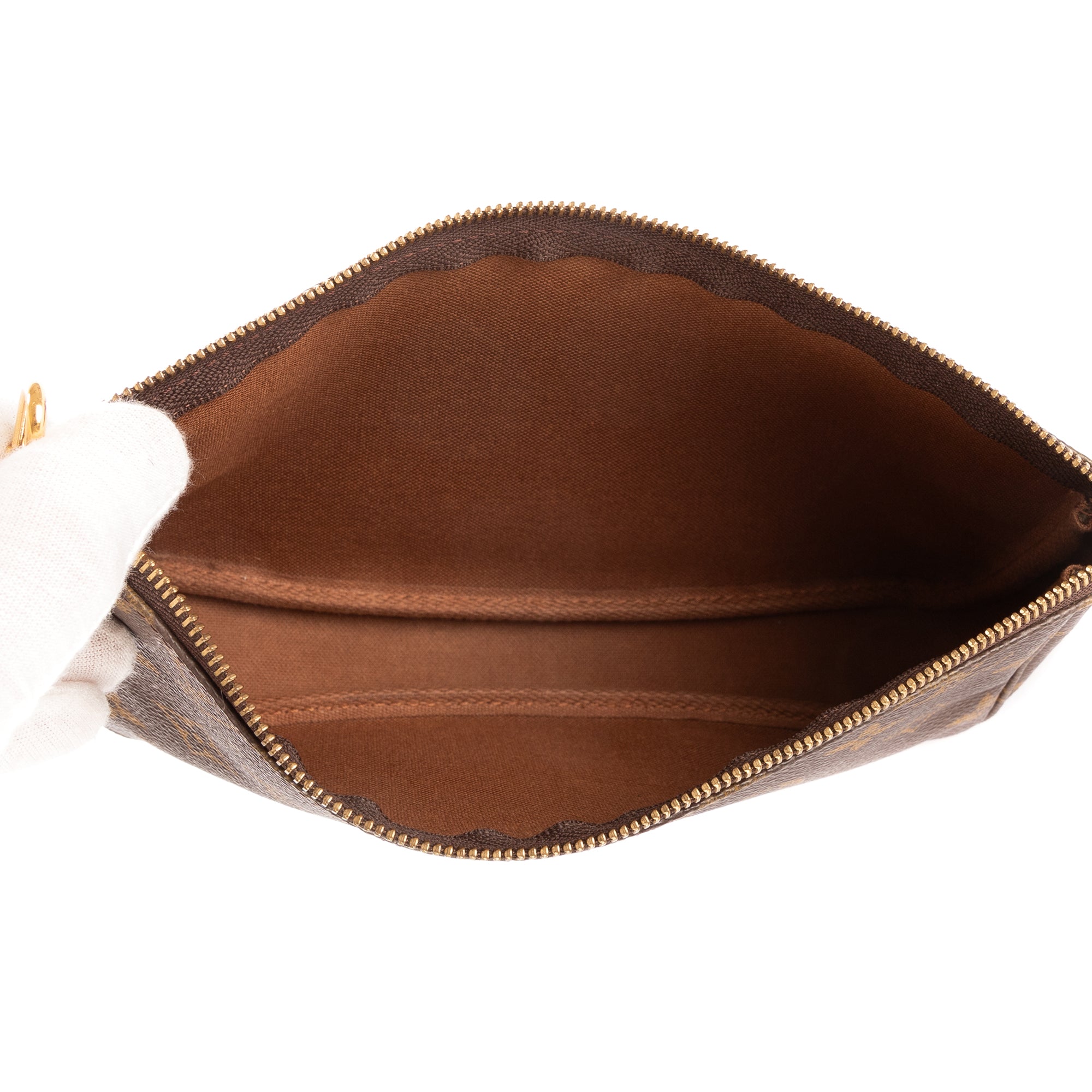 Pouch Accessory Pouch Brown Monogram