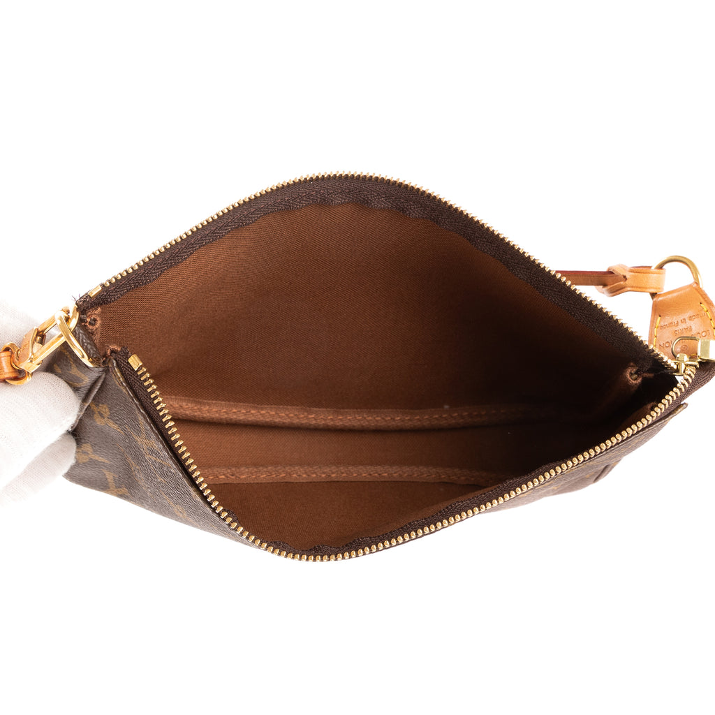 Pouch Accessory Pouch Brown Monogram