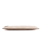 Pouch Neverfull Pochette Beige Monogram Empreinte