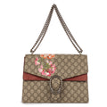 Bandolera Mediana Blooms Dionysus Lona Revestida Supreme Blooms Beige/Piel Ante