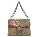 Bandolera Mediana Blooms Dionysus Lona Revestida Supreme Blooms Beige/Piel Ante