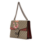 Bandolera Mediana Blooms Dionysus Lona Revestida Supreme Blooms Beige/Piel Ante