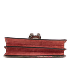 Bolso de Hombro Small Blooms Dionysus Beige Lona Coated Supreme/Piel de Ante