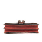 Shoulder Bag Small Blooms Dionysus Beige Supreme Blooms Coated Canvas/Suede Leather
