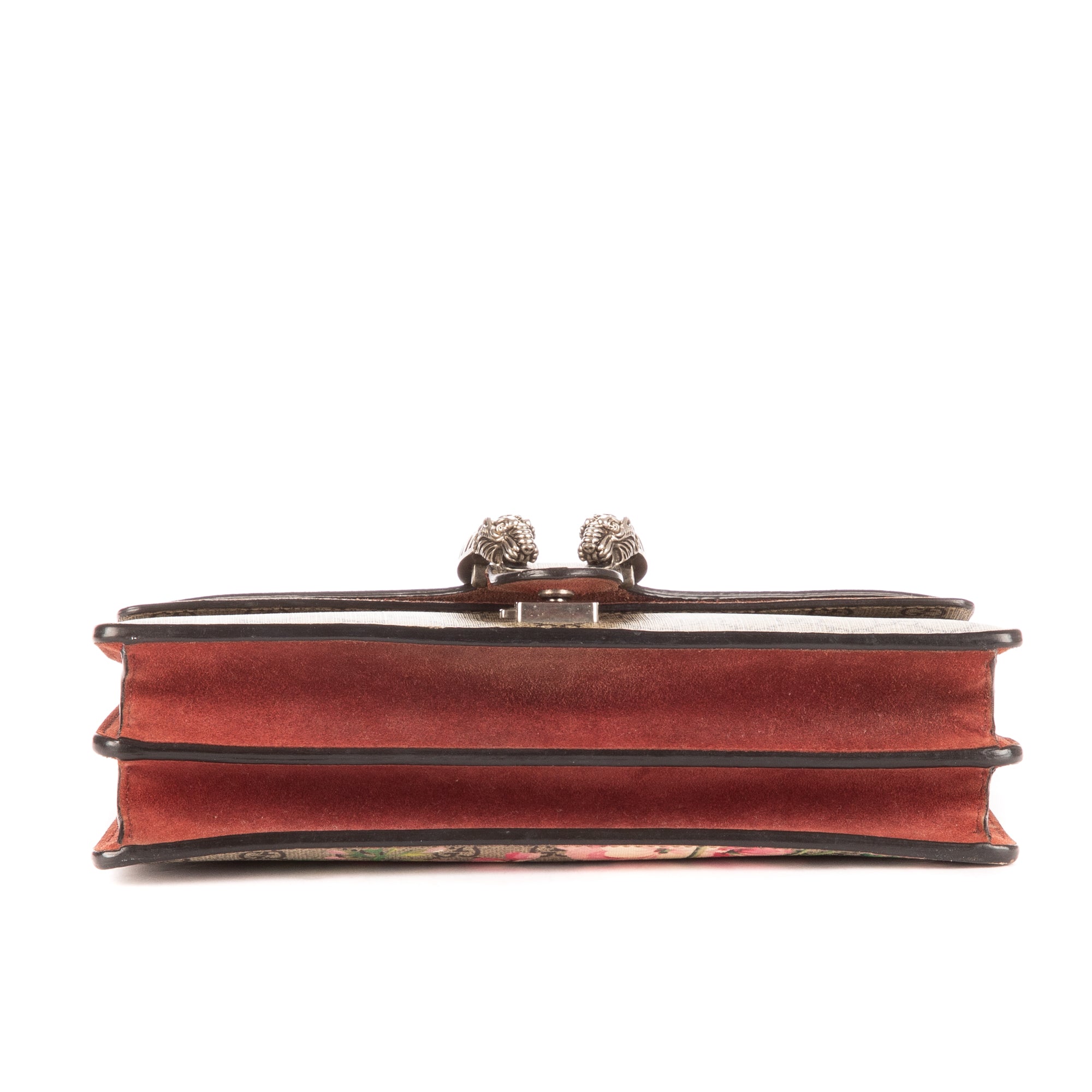 Shoulder Bag Small Blooms Dionysus Beige Supreme Blooms Coated Canvas/Suede Leather