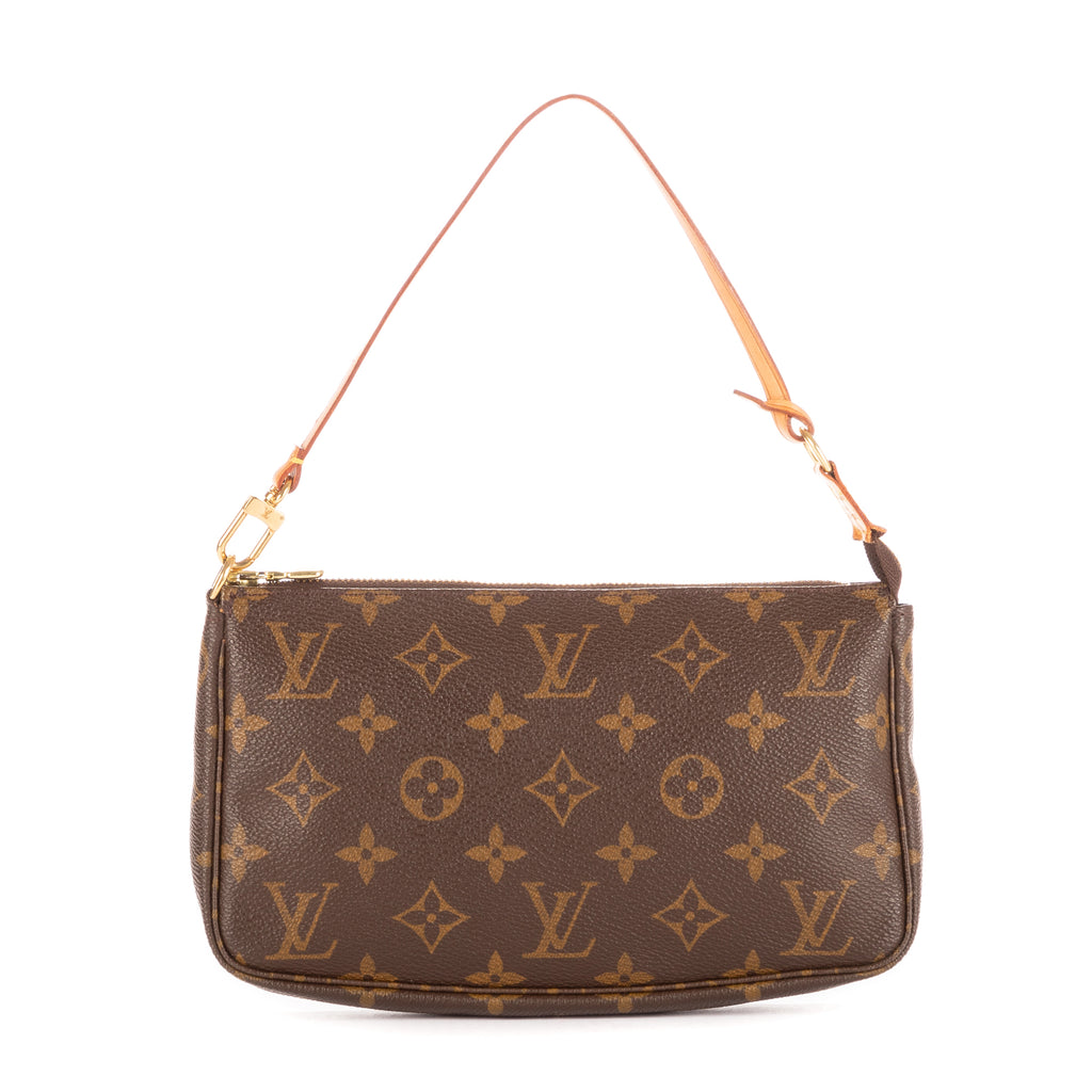 Pouch Accessory Pouch Brown Monogram Canvas