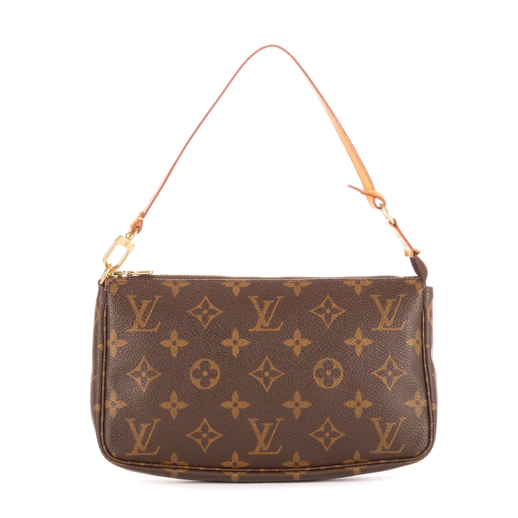 Estuche accesorio Estuche de lona Monogram marrón