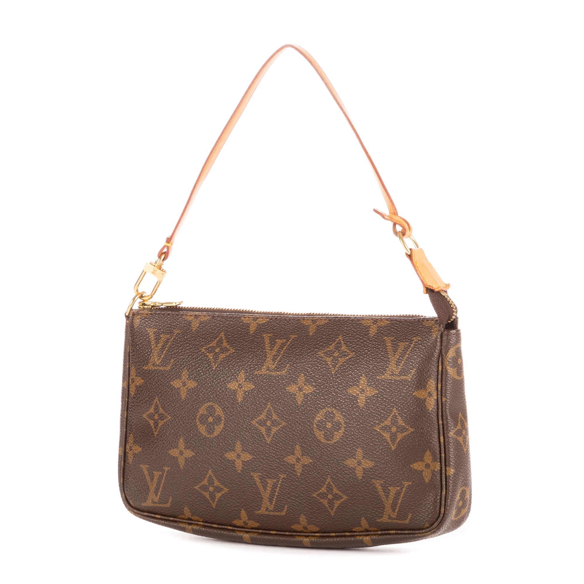Estuche accesorio Estuche de lona Monogram marrón