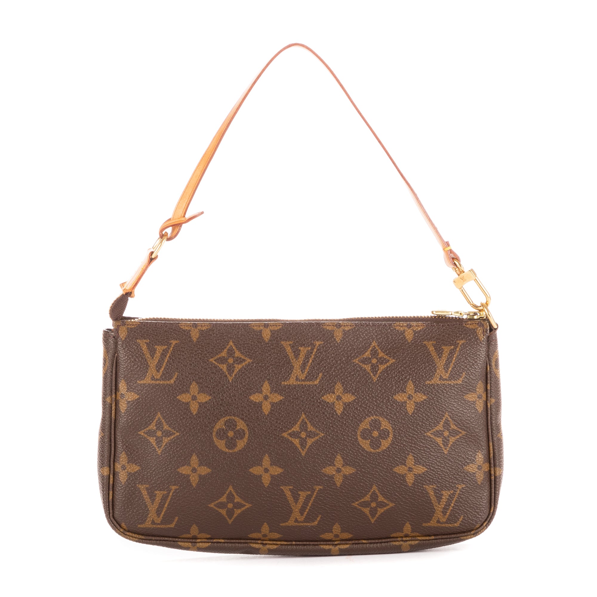 Estuche accesorio Estuche de lona Monogram marrón