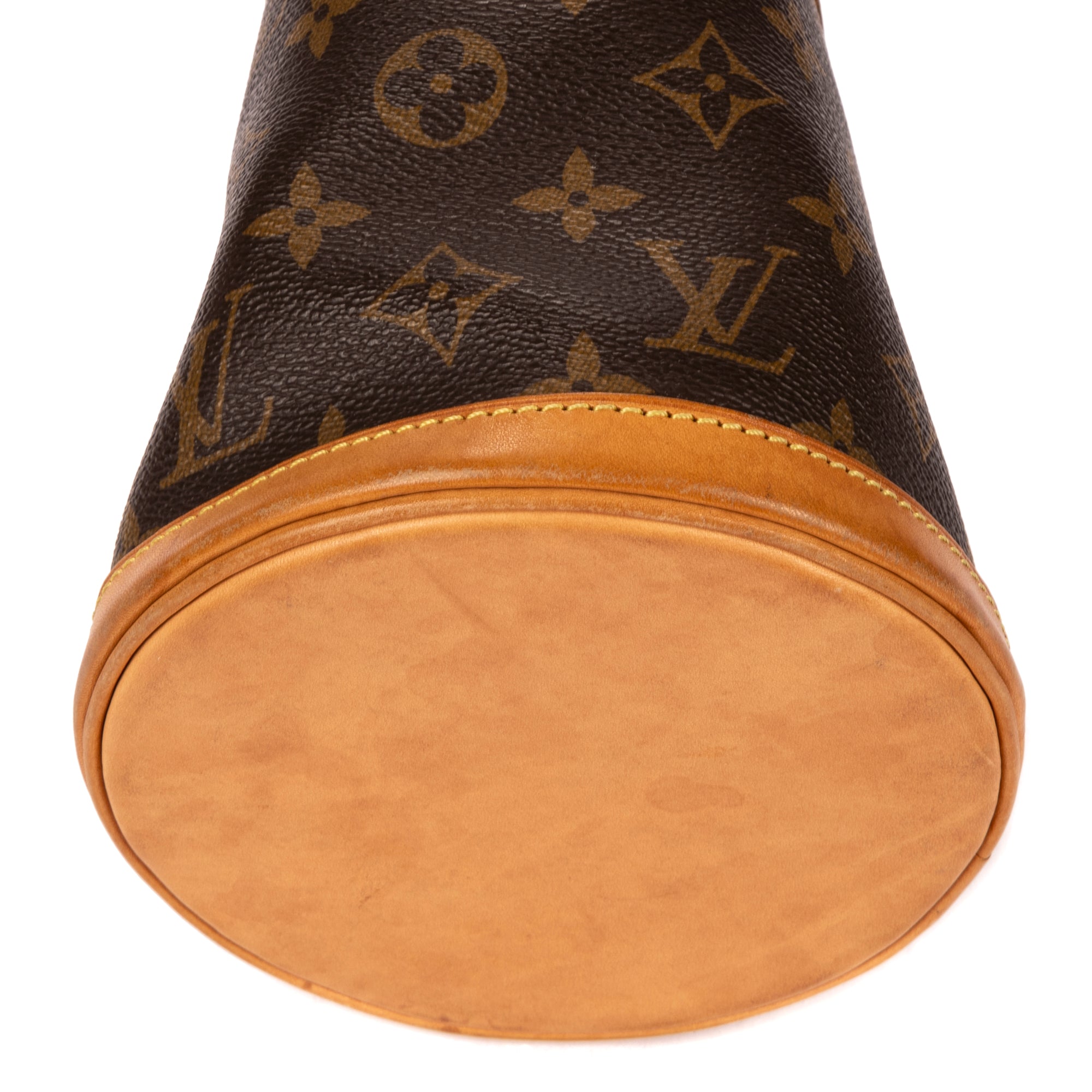 Bolso de hombro Duffle con asa superior en lona Monogram marrón