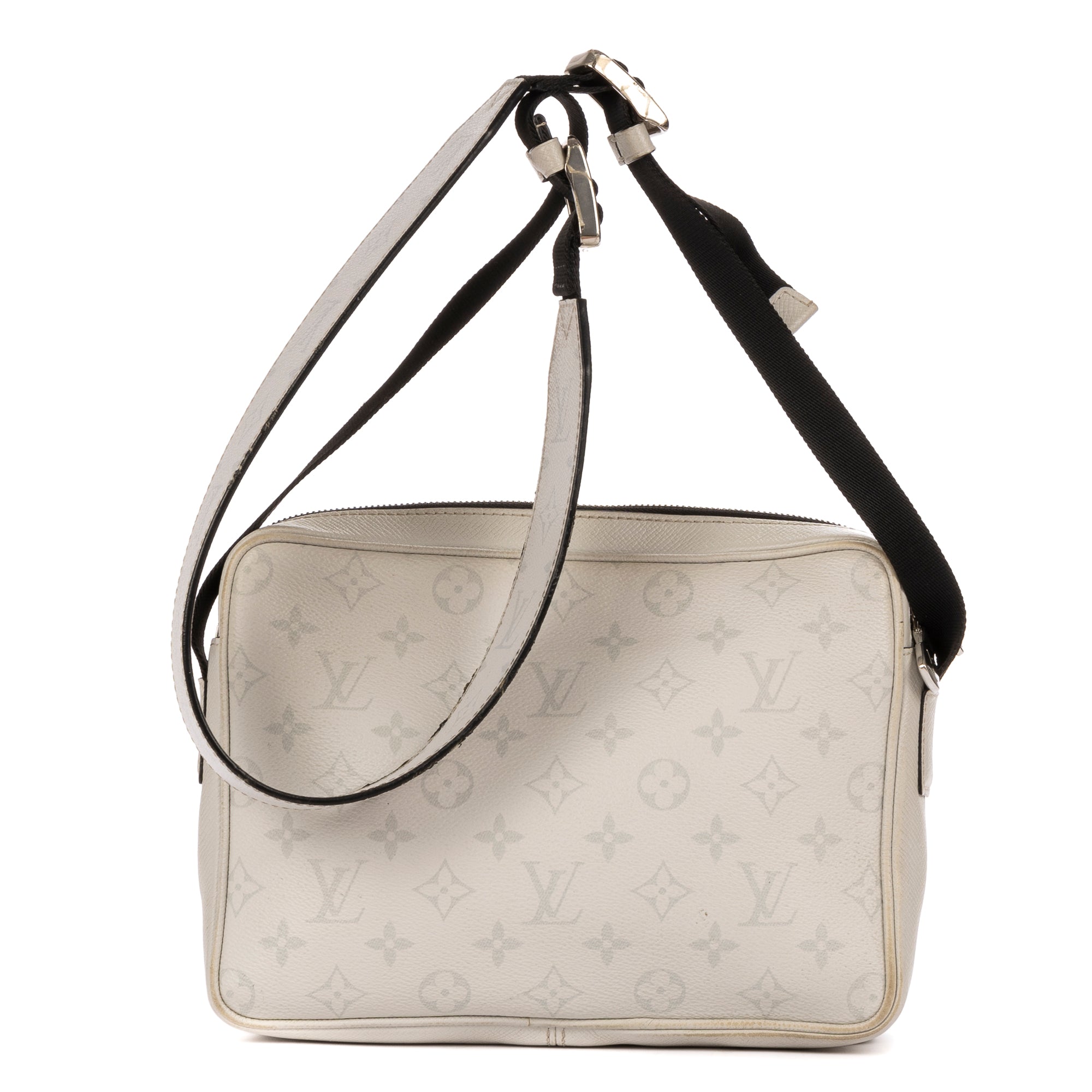Shoulder Bag Outdoor Taigarama Messenger White Taigarama Monogram canvas