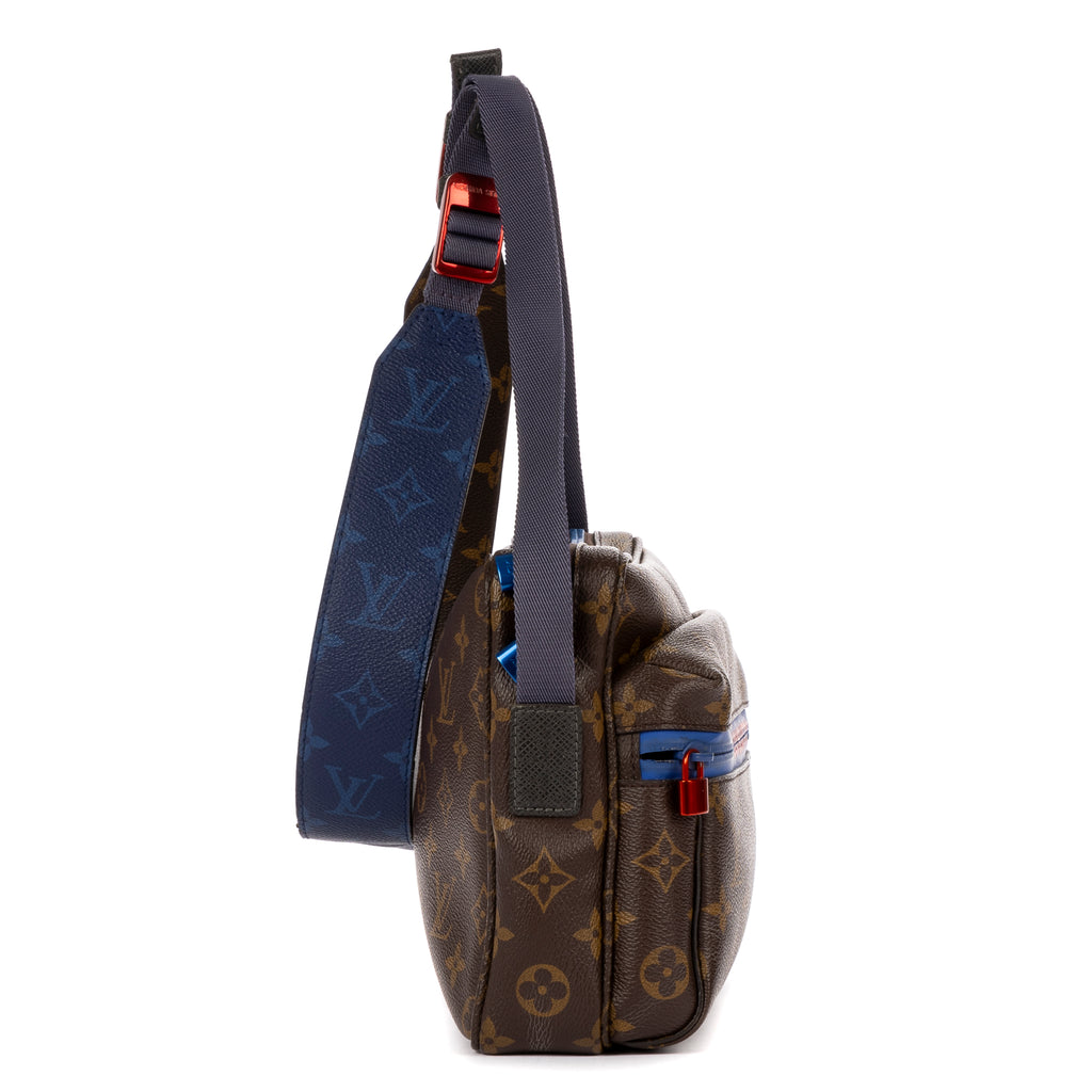 Shoulder Bag Outdoor Messenger PM Brown Monogram canvas
