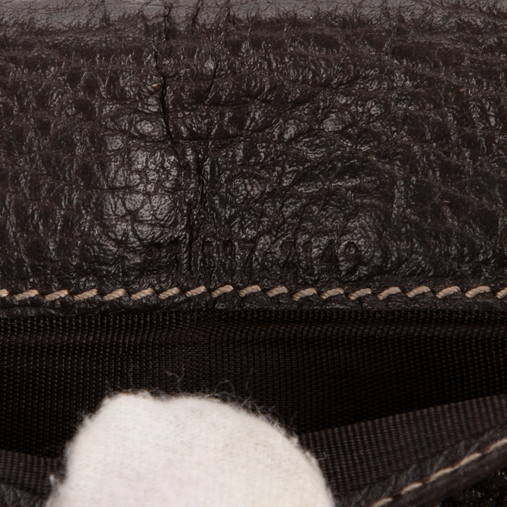 Portefeuille Continental Beige Toile Diamant