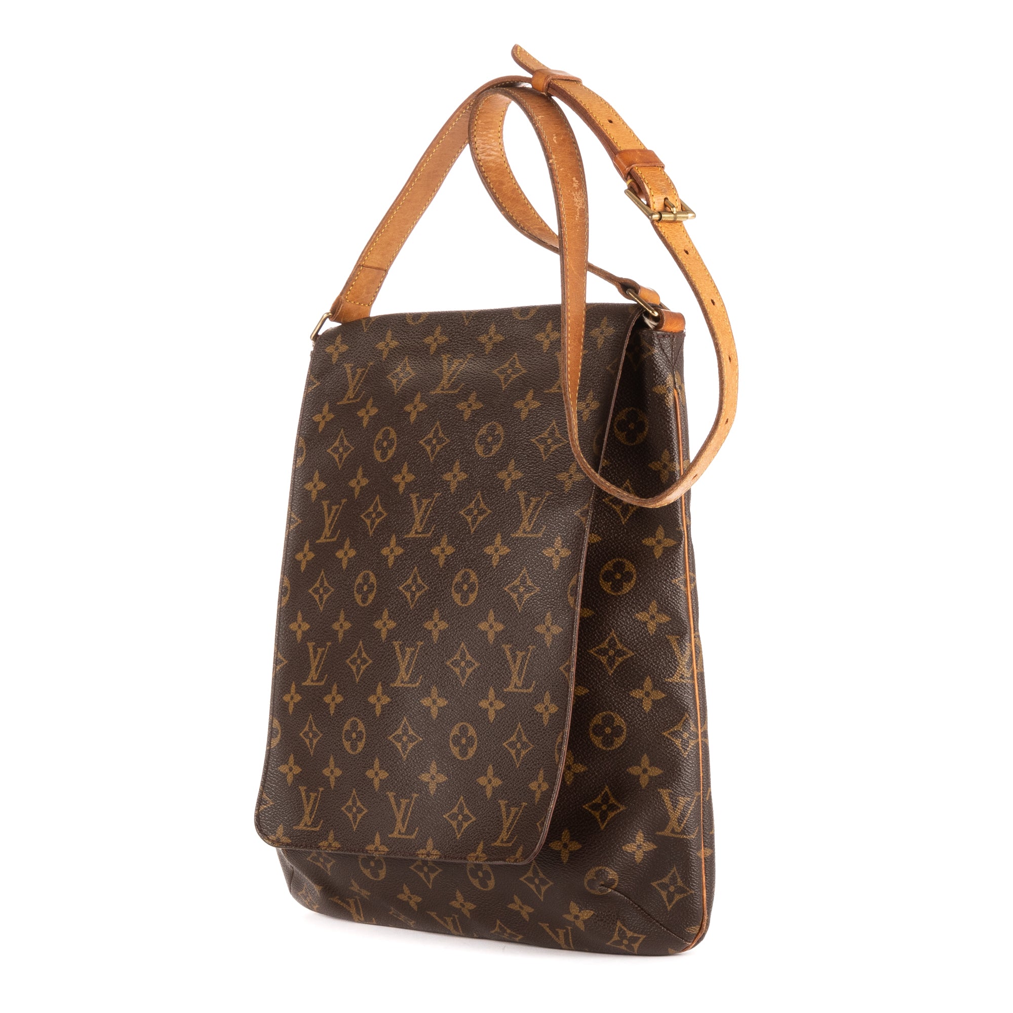 Shoulder Bag Musette GM Brown Monogram Canvas