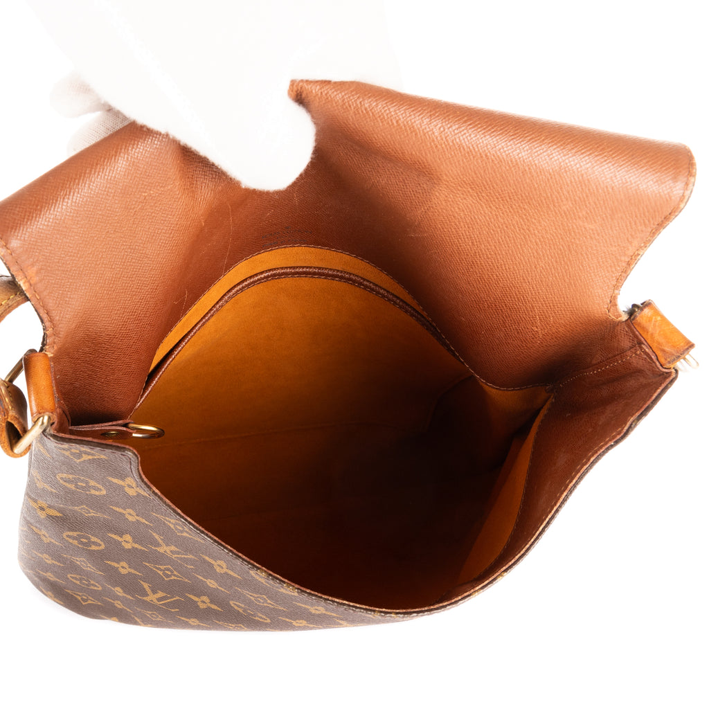 Shoulder Bag Musette GM Brown Monogram Canvas