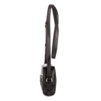 Shoulder Bag Hacker Project Ophidia Navy Blue Monogram Jacquard Canvas