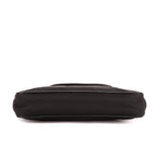 Sac à Bandoulière Chaîne Pochette Croisée Nylon Toile Noir