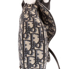Bolso de hombro Dior Homme Saddle Crossbody Bag Lona Diorissimo Oblique azul oscuro
