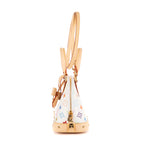 Handbag Ltd. Ed. Takashi Murakami Multicolore Alma BB White Monogram Multicolore