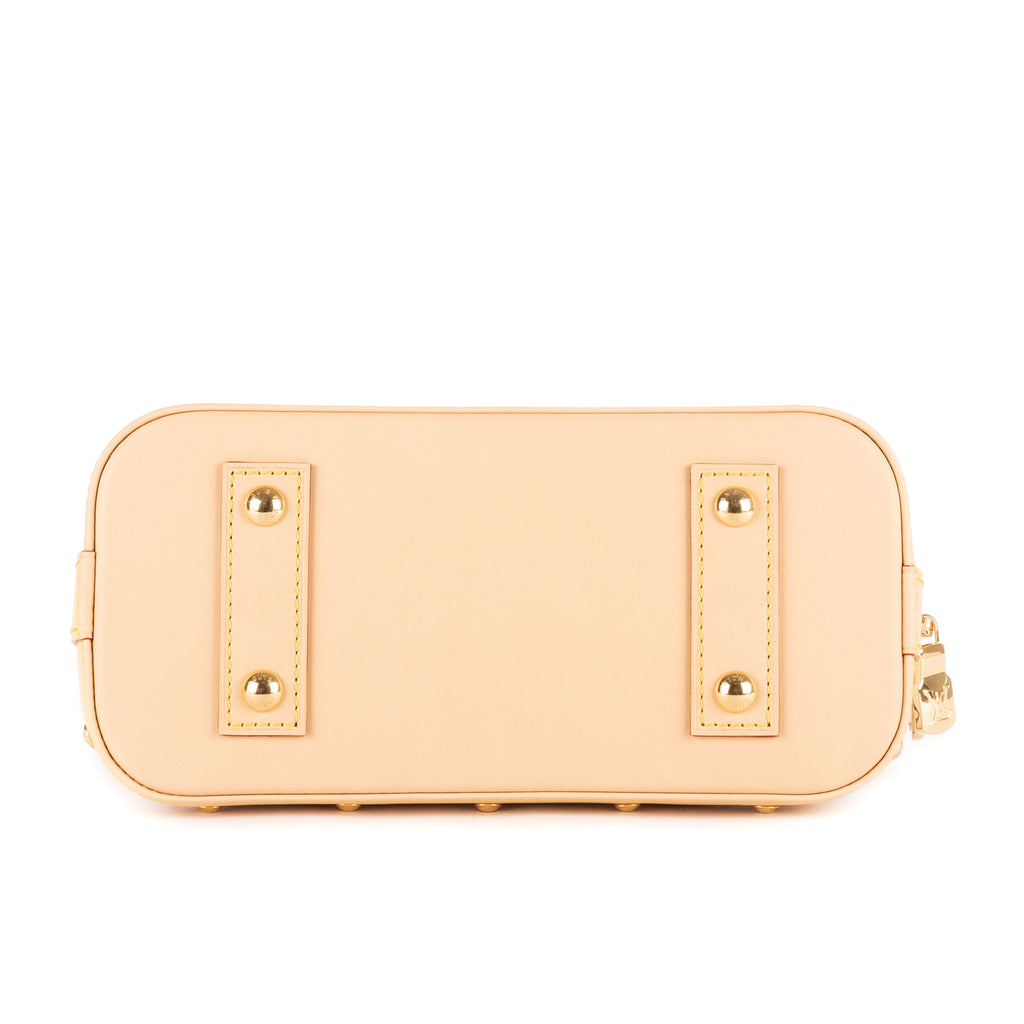 Handbag Ltd. Ed. Takashi Murakami Multicolore Alma BB White Monogram Multicolore