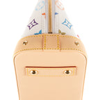 Handbag Ltd. Ed. Takashi Murakami Multicolore Alma BB White Monogram Multicolore