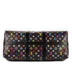 Bolso de viaje Re-Edition Takashi Murakami Multicolore Keepall 50 Monogram Multicolore negro
