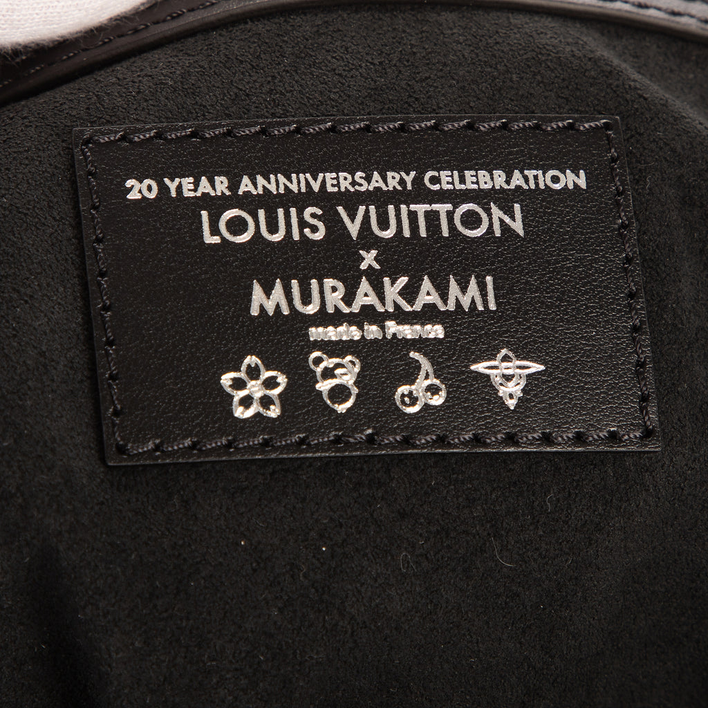 Bolso de viaje Re-Edition Takashi Murakami Multicolore Keepall 50 Monogram Multicolore negro
