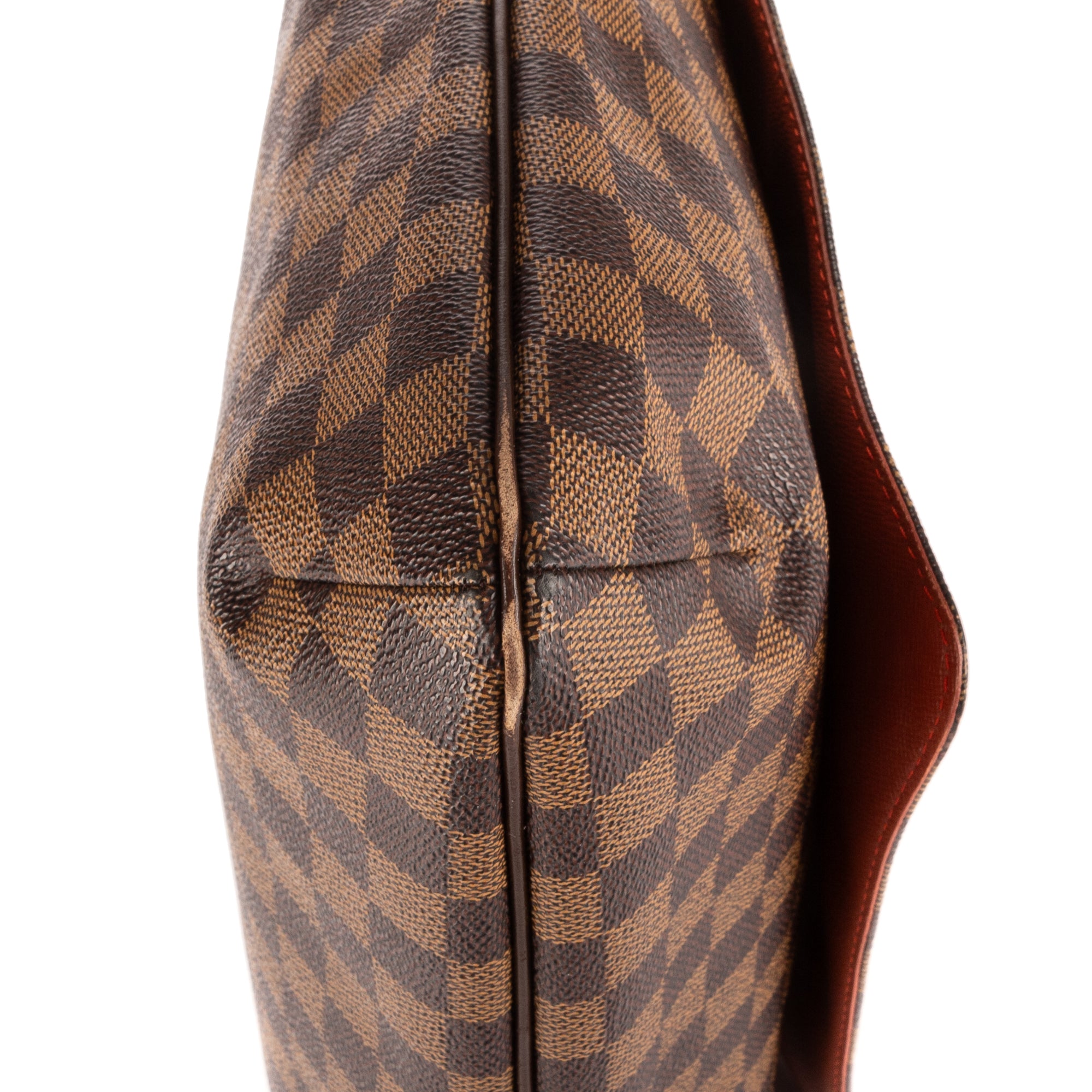 Shoulder Bag Musette GM Brown Damier Ebene