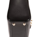 Shoulder Bag Ltd. Ed. Niki de Saint Phalle Lady Mini Black Heart-shaped Sequin-embellished leather
