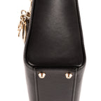 Shoulder Bag Ltd. Ed. Niki de Saint Phalle Lady Mini Black Heart-shaped Sequin-embellished leather