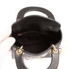 Shoulder Bag Ltd. Ed. Niki de Saint Phalle Lady Mini Black Heart-shaped Sequin-embellished leather