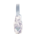 Shoulder Bag Re-Edition Drill Mini Blue Embroidery Canvas
